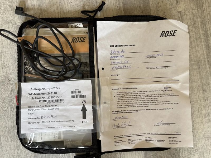 Rose Reveal Six Ultegra Di2 - karbonové silniční kolo
