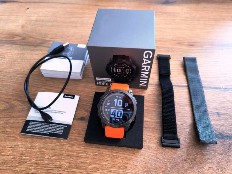 Garmin Fenix 7X Sapphire Solar