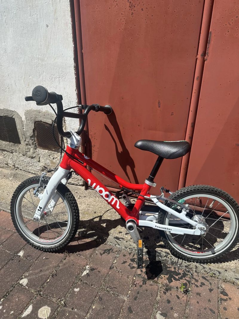 WOOM 2 – dětské kolo 14” (červené) – 5 900 Kč