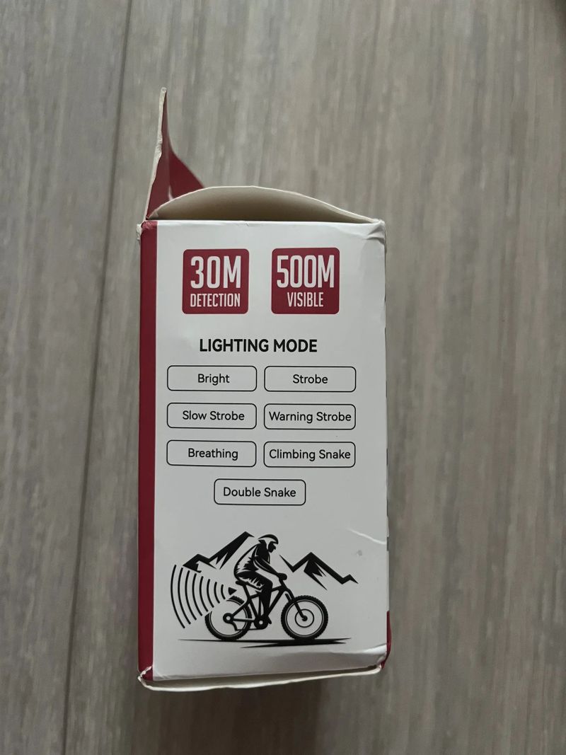 inteligentní zadní světlo s radarem Cyclami, zánovní