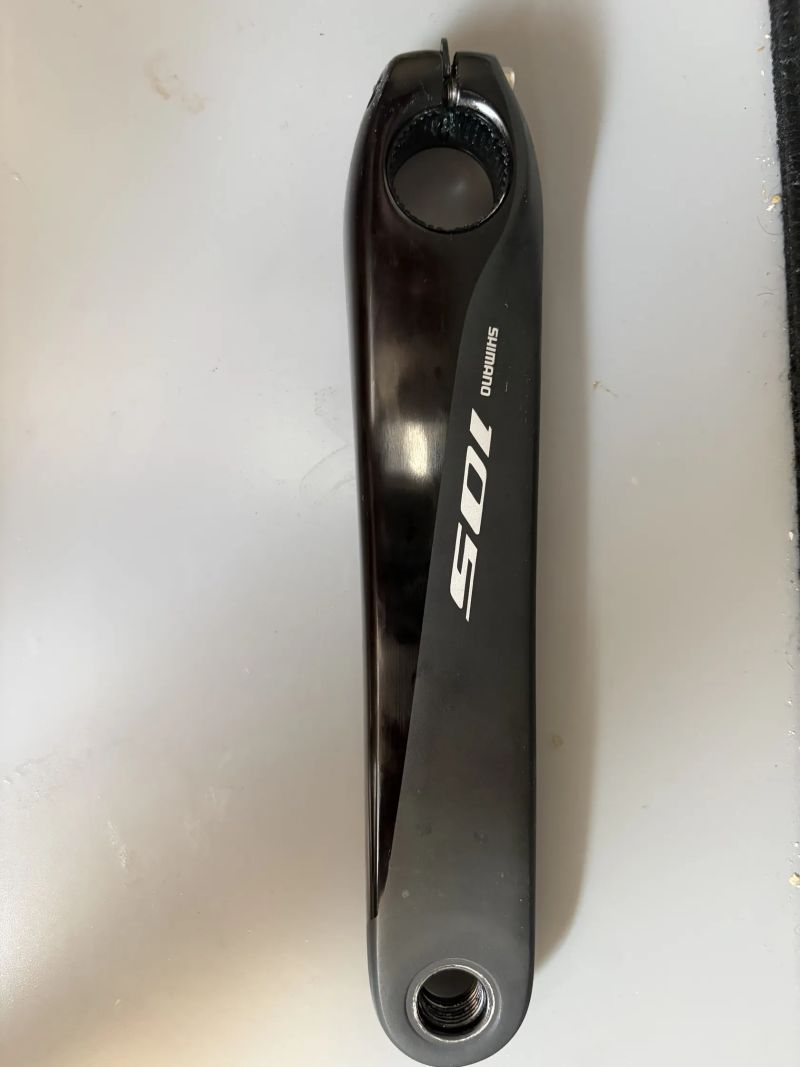 Kliky Shimano 105 s převodníkem 50-34 a wattmeterm