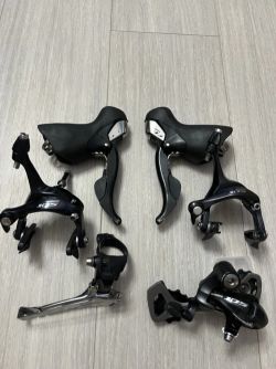 Sada Shimano 105 5700 (2x10) – páky, brzdy, hazka, přesmyk