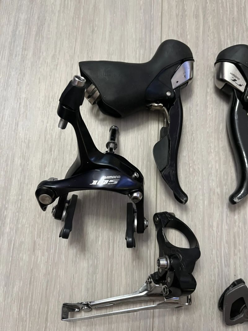 Sada Shimano 105 5700 (2x10) – páky, brzdy, hazka, přesmyk