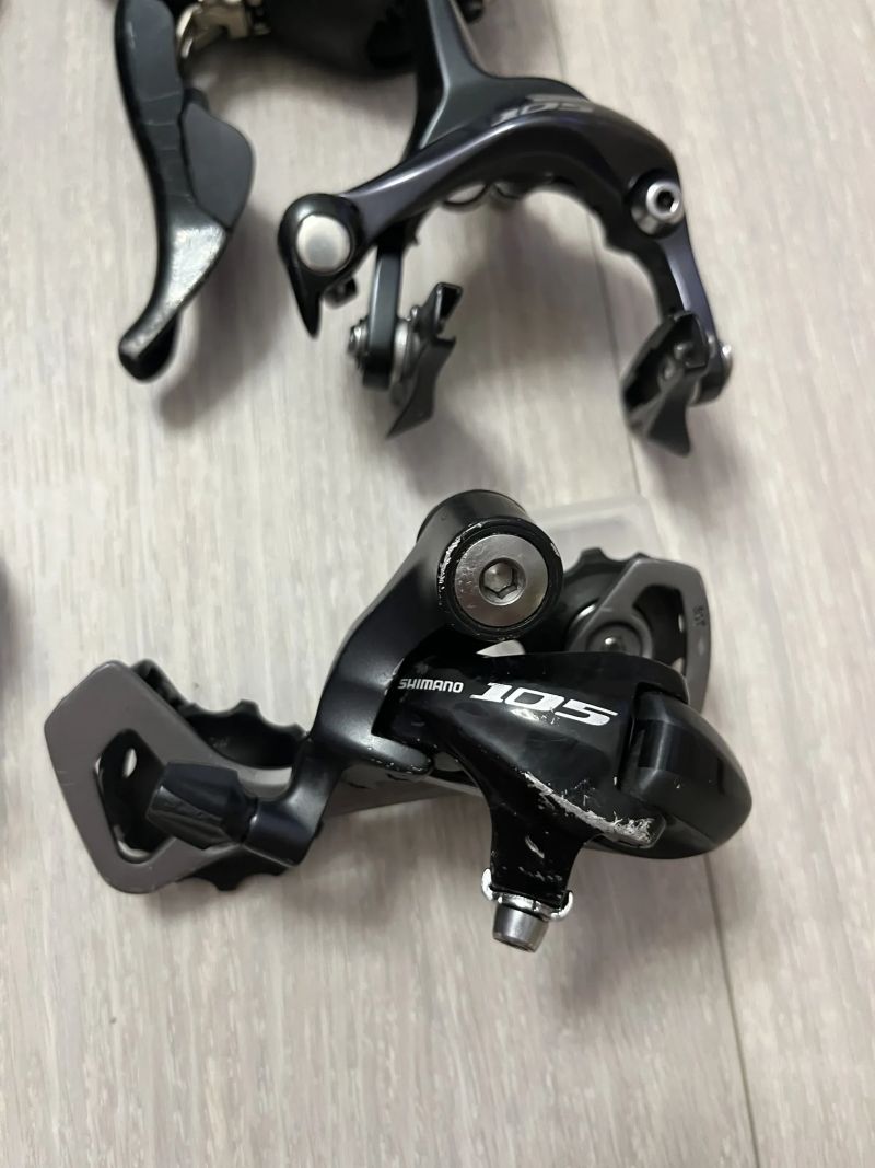 Sada Shimano 105 5700 (2x10) – páky, brzdy, hazka, přesmyk