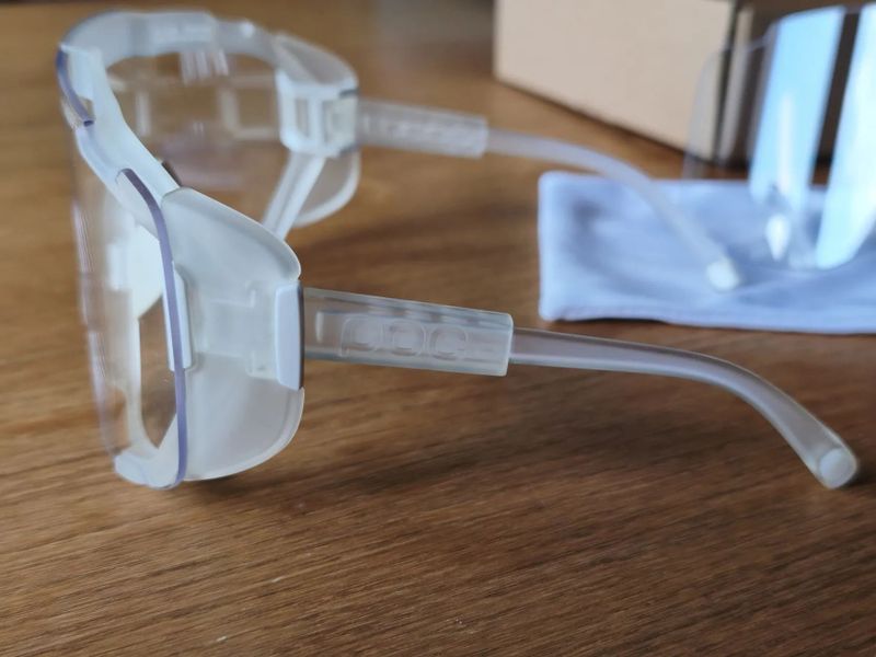 sportovní brýle POC Devour MTB Transparent Crystal Clarity ZEISS + Extra Glass