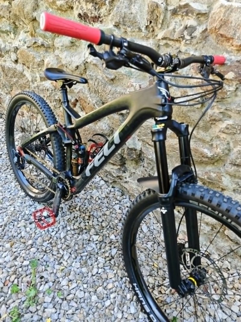 FELT DECREE FRD Carbon 27.5, unikátny trail MTB, nahradní rám, FOX FLOAT X FACTORY,29" Formula vidle