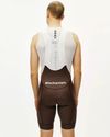 Cyklistické kraťasy Pas Normal Studios Mechanism Bibs Light Brown L