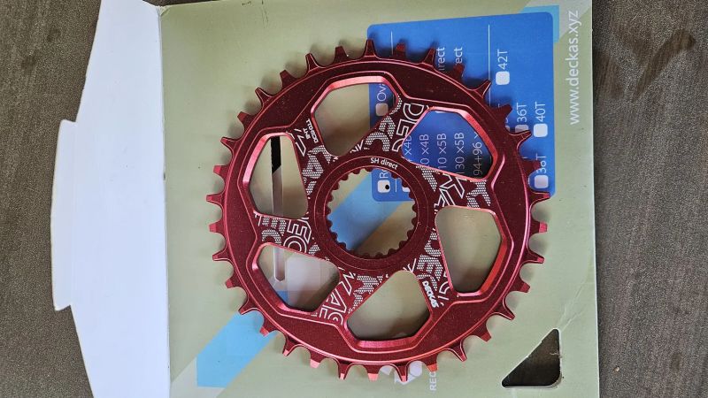 převodníky 34 z Shimano SLX / Deckas / Motsuv