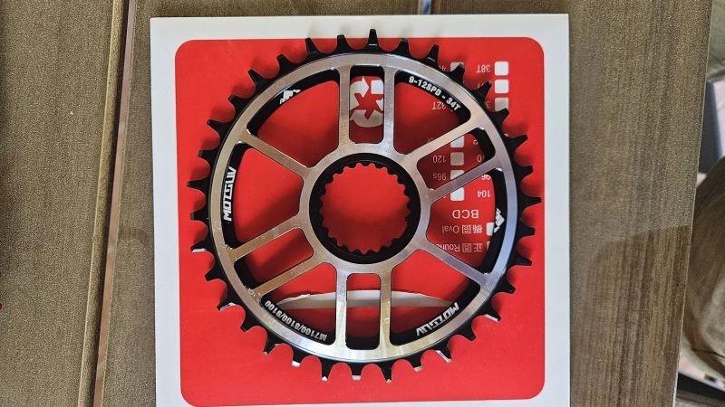 převodníky 34 z Shimano SLX / Deckas / Motsuv