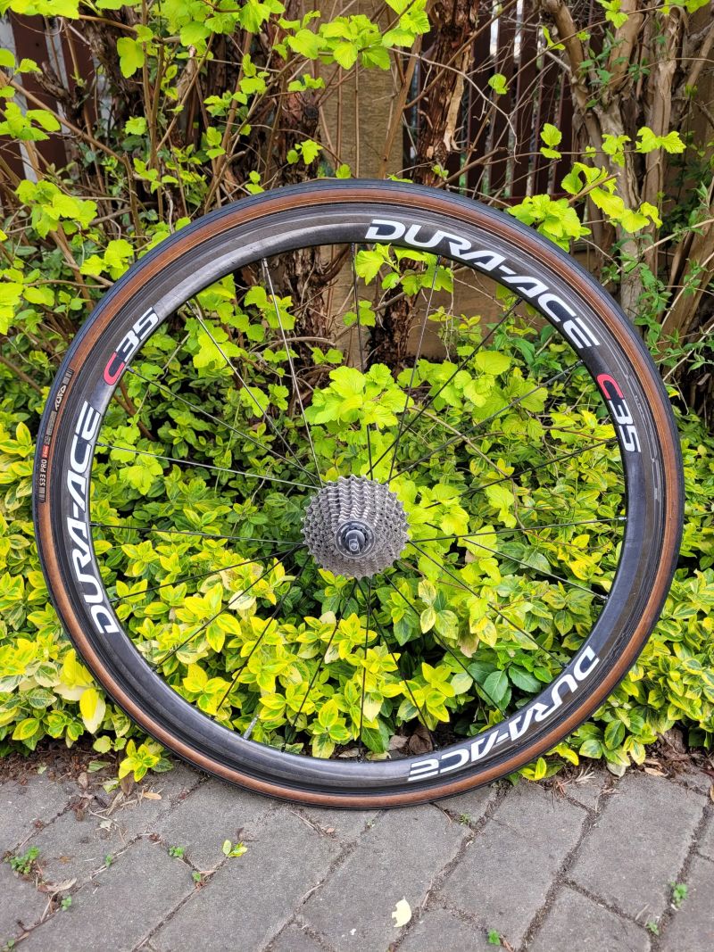 Karbonová silniční kola Shimano Dura Ace C35 WH7900, 35mm, ořech Shimano10