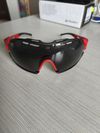 Rudy Project Cutline Fire Red za 1500 Kč a dále brýle Van Rysel