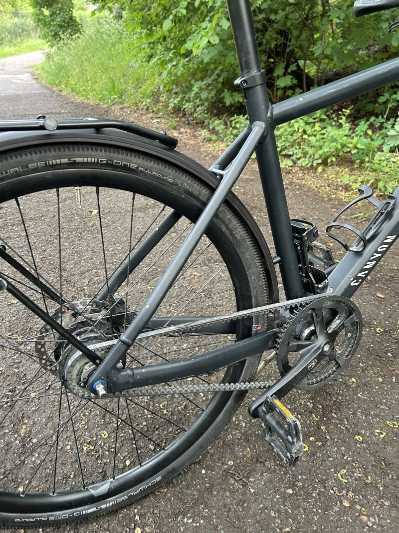 Bezúdržbové městské kolo Canyon Commuter 6