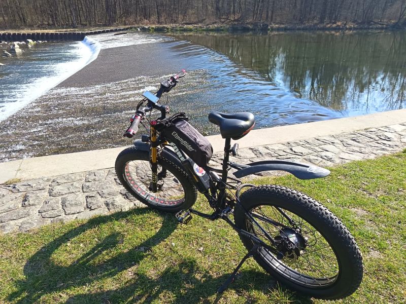 Fatbike celopéro vlastní stavba Bafang 1000W+25Ah baterie 