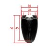 🪶 ULTRA LEHKÁ – Silniční kola Carbonix PULSE 45 ELITE | karbonové dráty | keramika | 1300 g