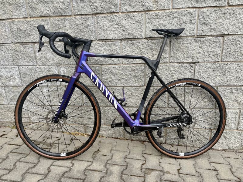 Canyon Inflite CF SL 7 AXS + powermeter Quarq