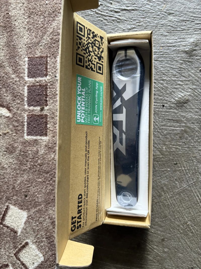 Shimano XTR 9200/9220 levá klika s wattmetrem 4iiii precision 3+