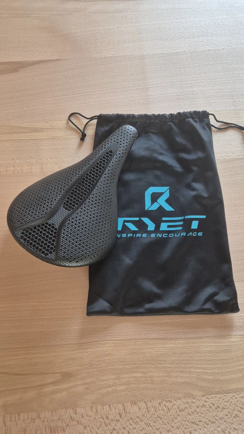 Ryet 3D tištěné sedlo 155mm