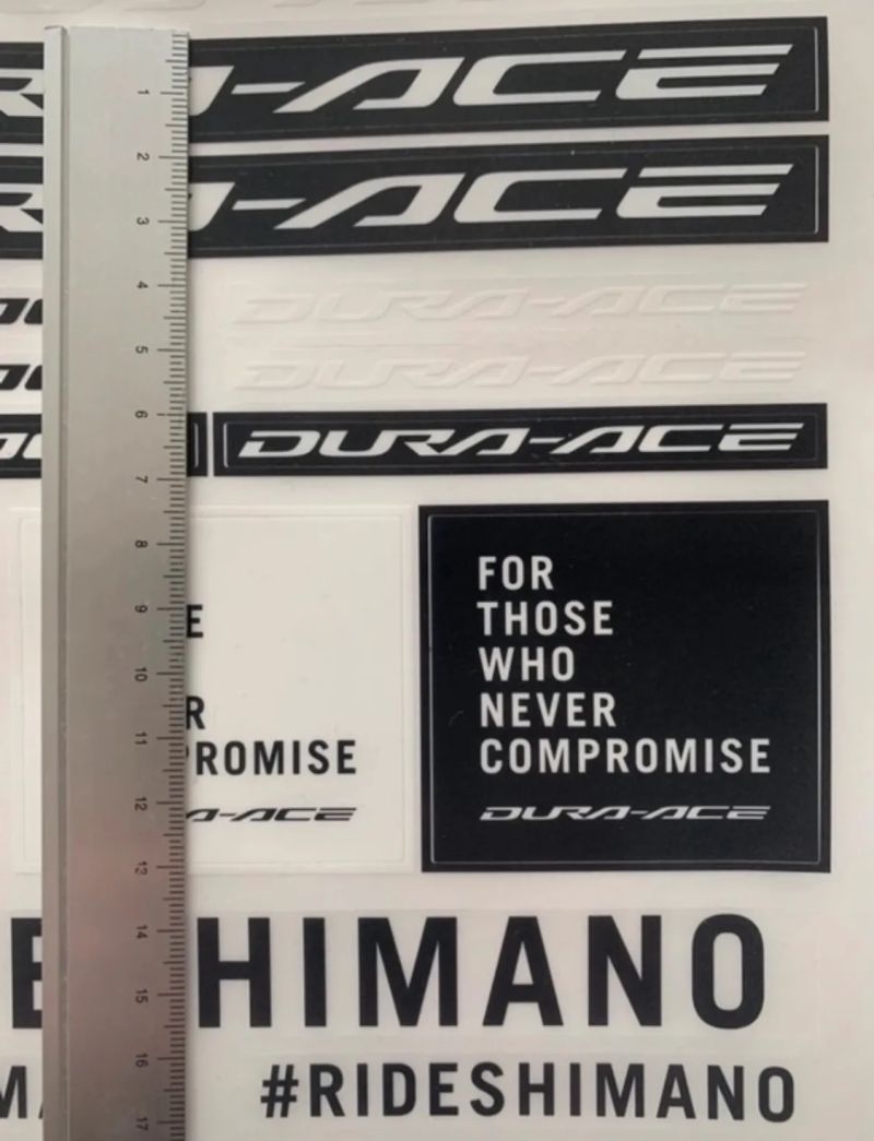 Shimano nálepky stickers polepy polepky