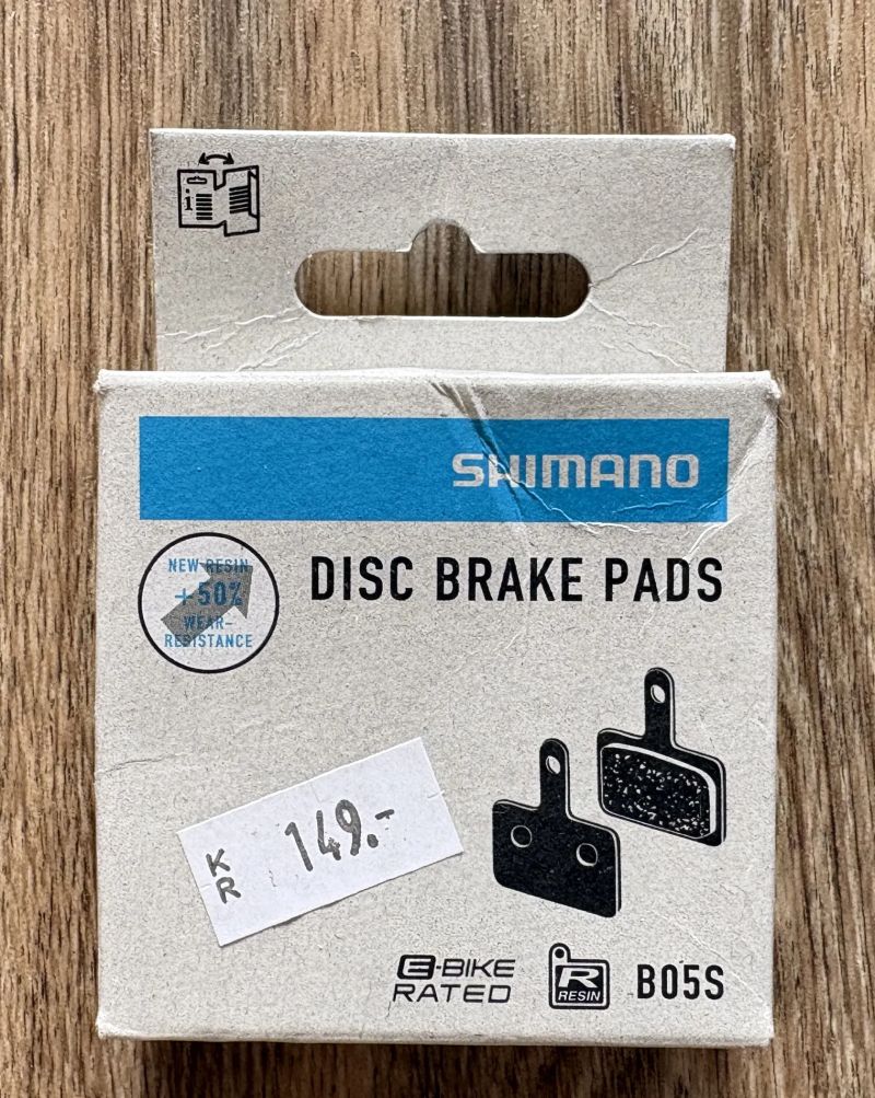 NOVÉ brzdové destičky Shimano B05S