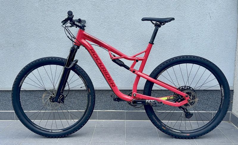 Celoodpružené horské kolo Rockrider XC100S 29” , XL