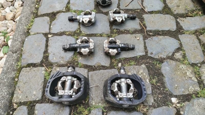 Shimano SPD pedály (každý si vybere)