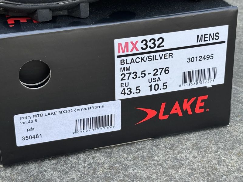 MTB tretry Lake MX332 - vel. 43,5