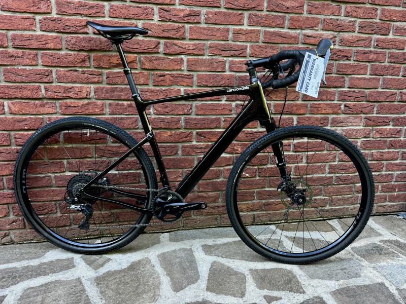 Cannondale Topstone Carbon 2 Lefty Oliver carbon velikost L kola 28" top stav i vzhled WARRANTY CARD