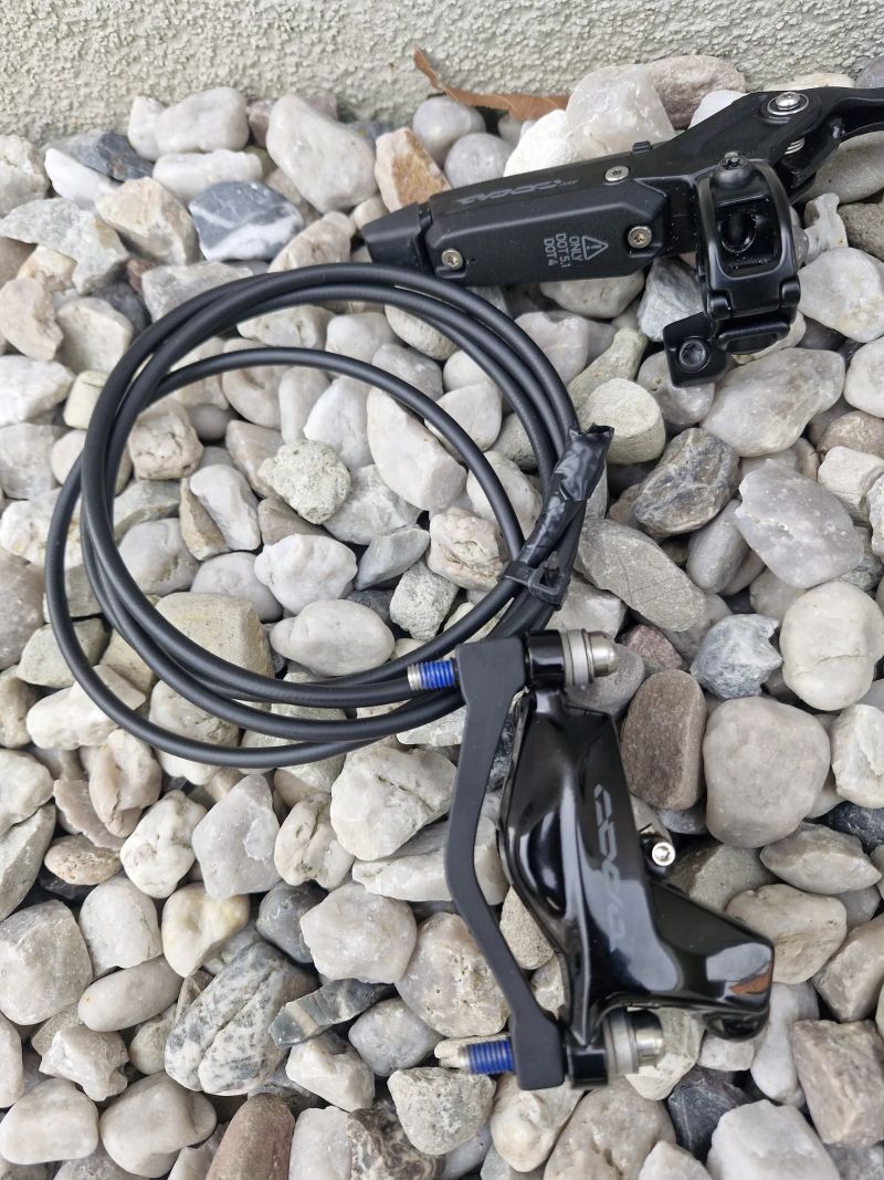 SRAM Code Silver Stealth 4-Piston Disc P + Z (nové, sundáno z kola)
