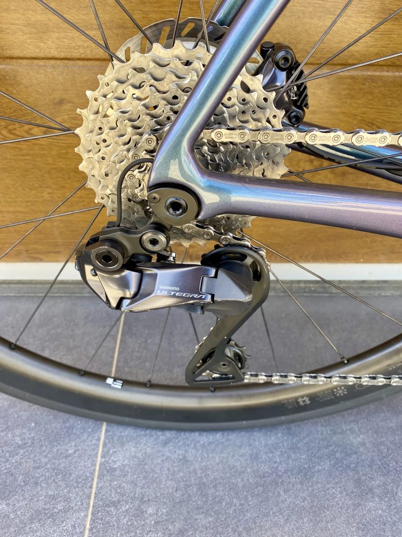 🔥🔥🔥 Giant TCR vel. 54, Shimano Ultegra Di2 2x12, karbonová kola Fulcrum, roční záruka na rám 🤝🤝