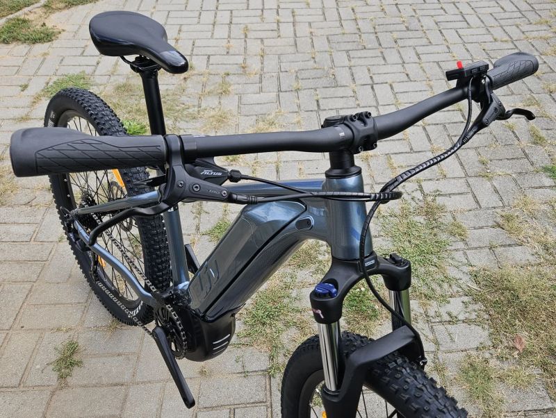 LIV Tempt E+ 2 Aged Denim 2024 - dámské elektro kolo s motorem Yamaha – NOVÉ