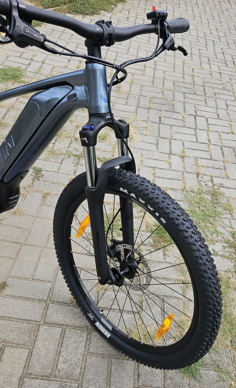 LIV Tempt E+ 2 Aged Denim 2024 - dámské elektro kolo s motorem Yamaha – NOVÉ