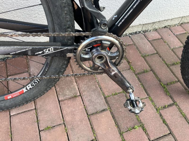 9,5KG!!! Cube 29" karbonový rám, komplet XTR DI2, Rock Shox SID XX, DT Swiss 350 XR331