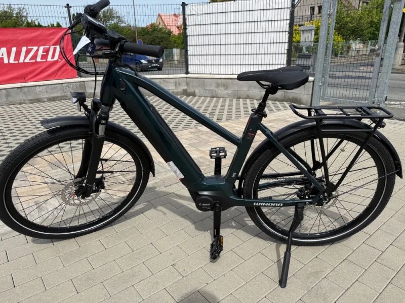 Winora Sinus N8 NOVÉ ELEKTROKOLO Bosch Active LINE + 500Wh baterie