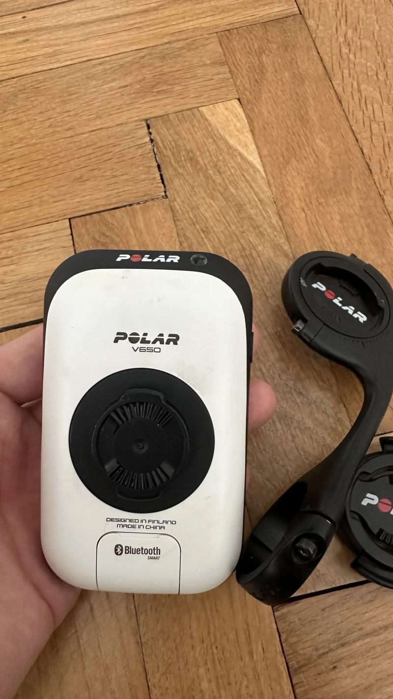 Polar V650 cyklopočítač + HR