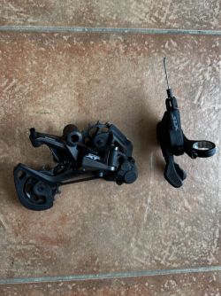 Shimano přehazovačka XT MT8100 + páčka SLX