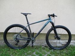 Nové lehké 29" kolo Maxbike M909 19",vidlice Manitou Machete air, Shimano Deore1x12, BOOST pevné osy