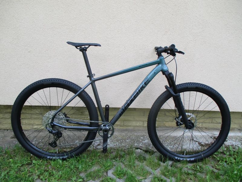 Nové lehké 29" kolo Maxbike M909 19",vidlice Manitou Machete air, Shimano Deore1x12, BOOST pevné osy