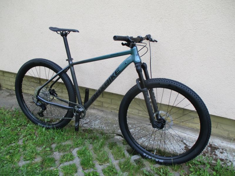 Nové lehké 29" kolo Maxbike M909 19",vidlice Manitou Machete air, Shimano Deore1x12, BOOST pevné osy