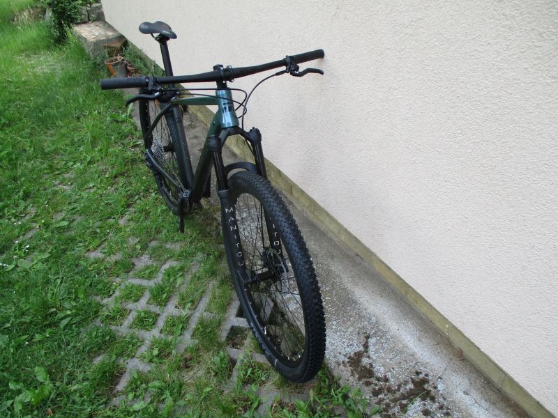Nové lehké 29" kolo Maxbike M909 19",vidlice Manitou Machete air, Shimano Deore1x12, BOOST pevné osy