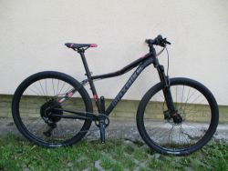 Nové dámské 29" kolo Maxbike M509D 17", Shimano Deore 1x11, vzduchová vidlice RST Aerial
