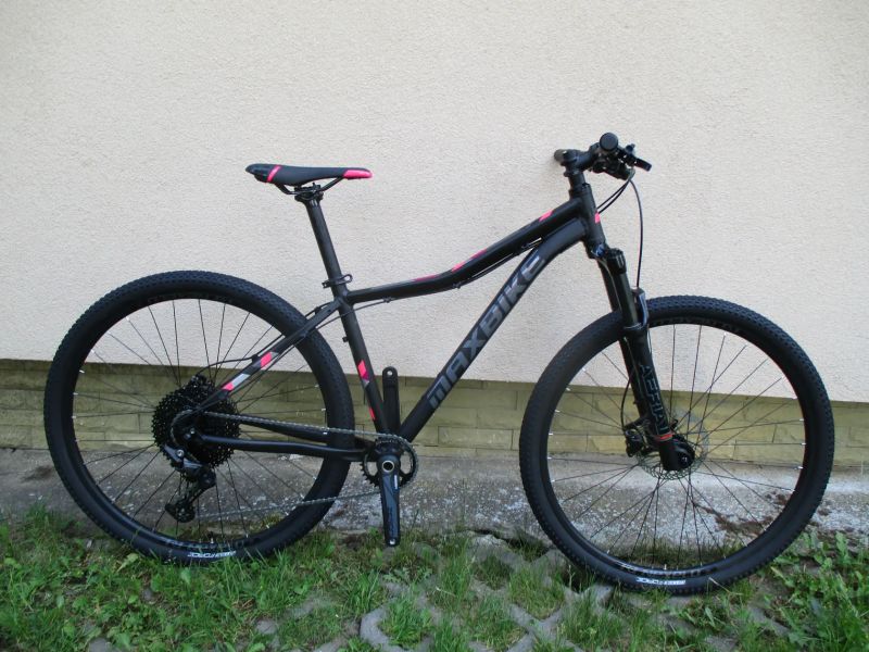 Nové dámské 29" kolo Maxbike M509D 17", Shimano Deore 1x11, vzduchová vidlice RST Aerial