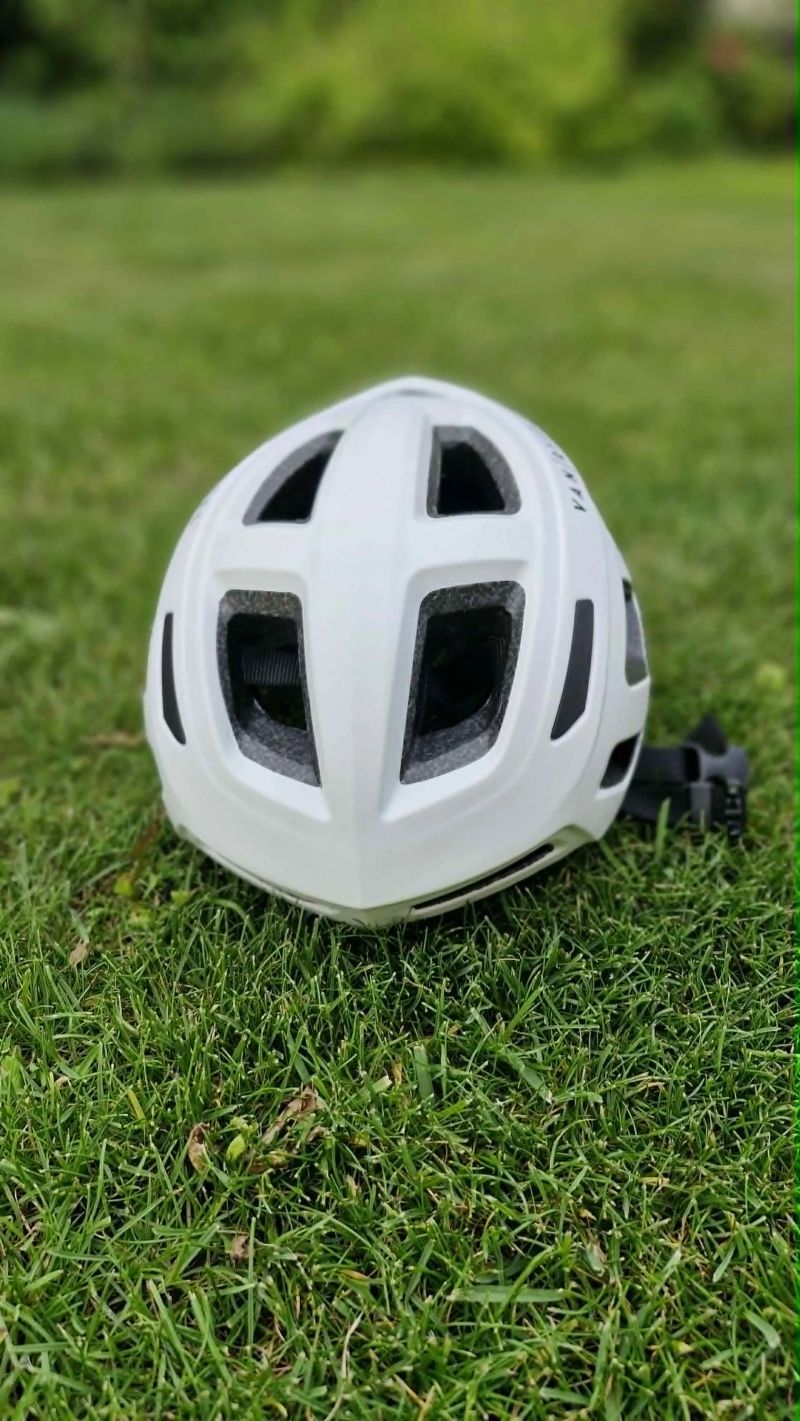 Cyklistická helma Van Rysel RoadR 500 (bílá) – NEPOŽITÁ