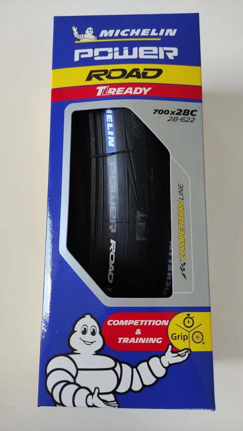 Dva bezdušové silniční pláště Michelin Power Road, TLR, 700x28c