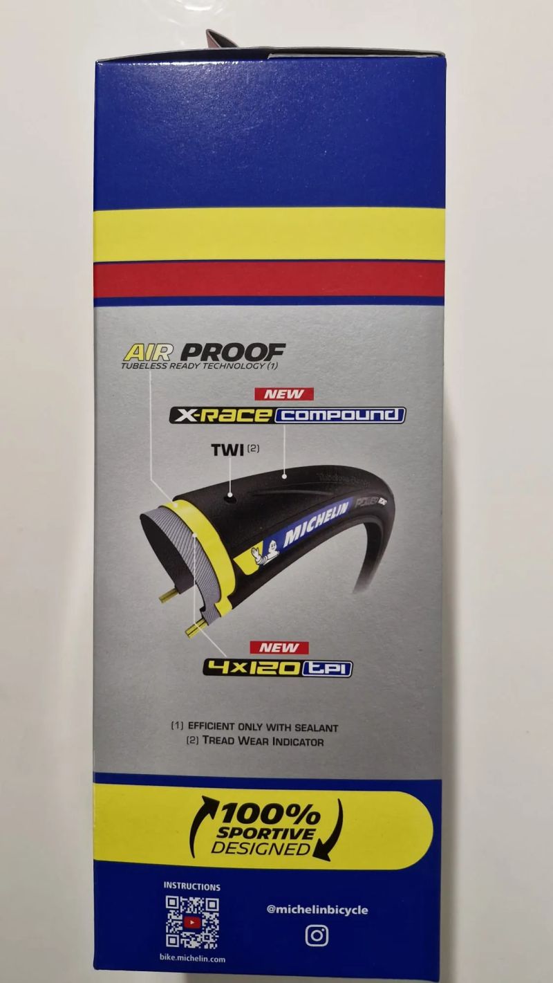 Dva bezdušové silniční pláště Michelin Power Road, TLR, 700x28c