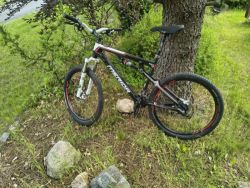 celoodpružená karbonová Merida Ninety Six vel. L kola 26"