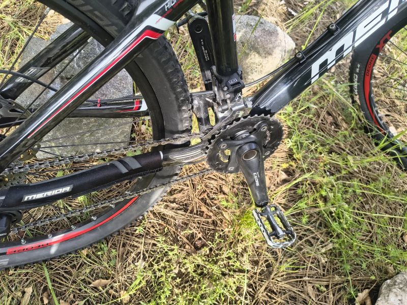celoodpružená karbonová Merida Ninety Six vel. L kola 26"