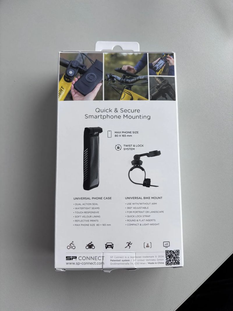 Prodám nepoužitý SP Connect Bike Bundle Universal Case SPC+
