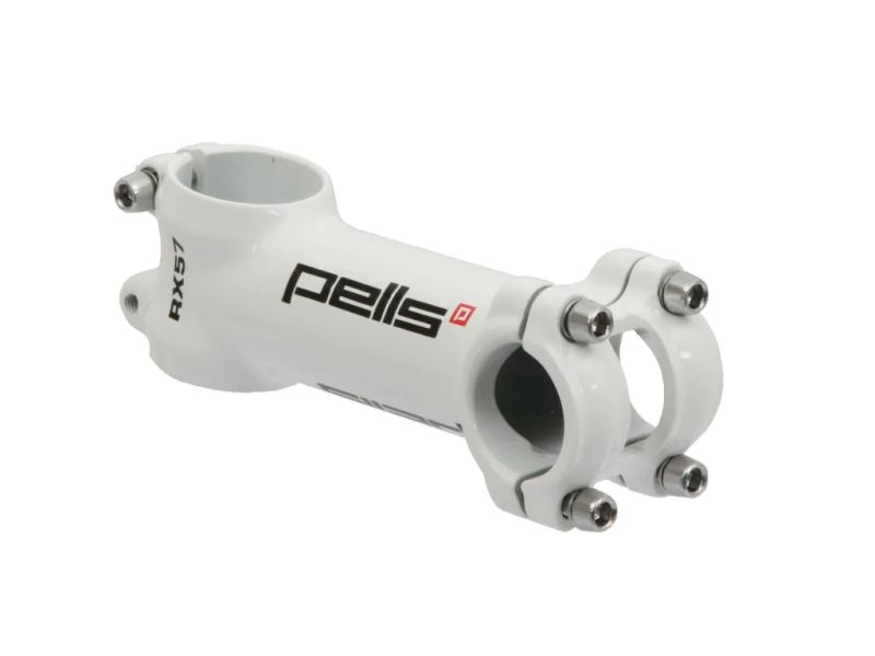 Představec na silniční kolo Pells White 100mm nový nepoužitý/31,8
