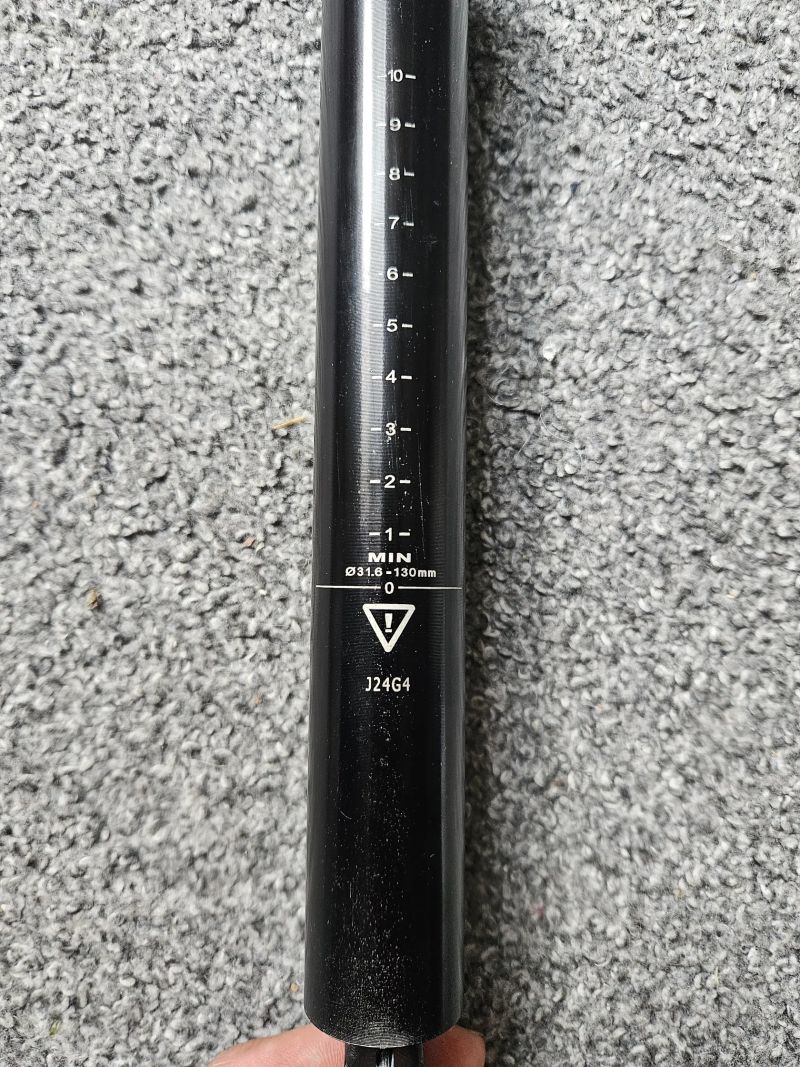 Teleskopická sedlovka Tranz-x 130mm