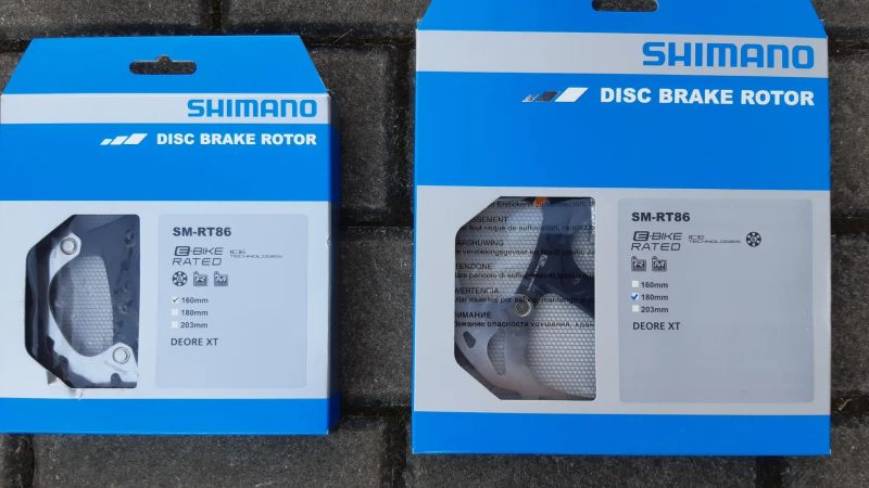 Kotouče shimano SM-RT86